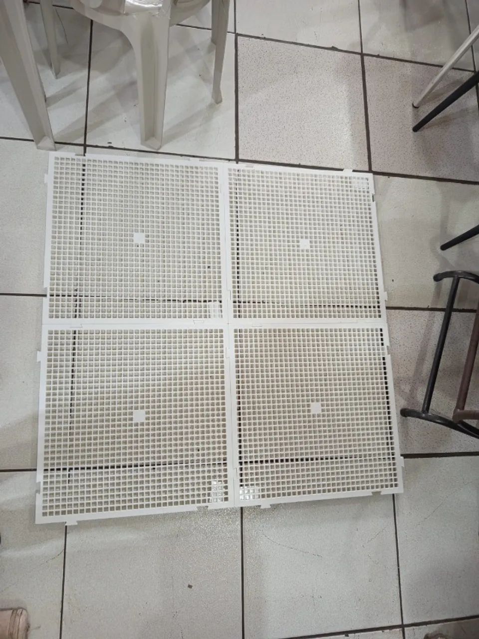palete branco 50x50 (NOVO) - Foto 3
