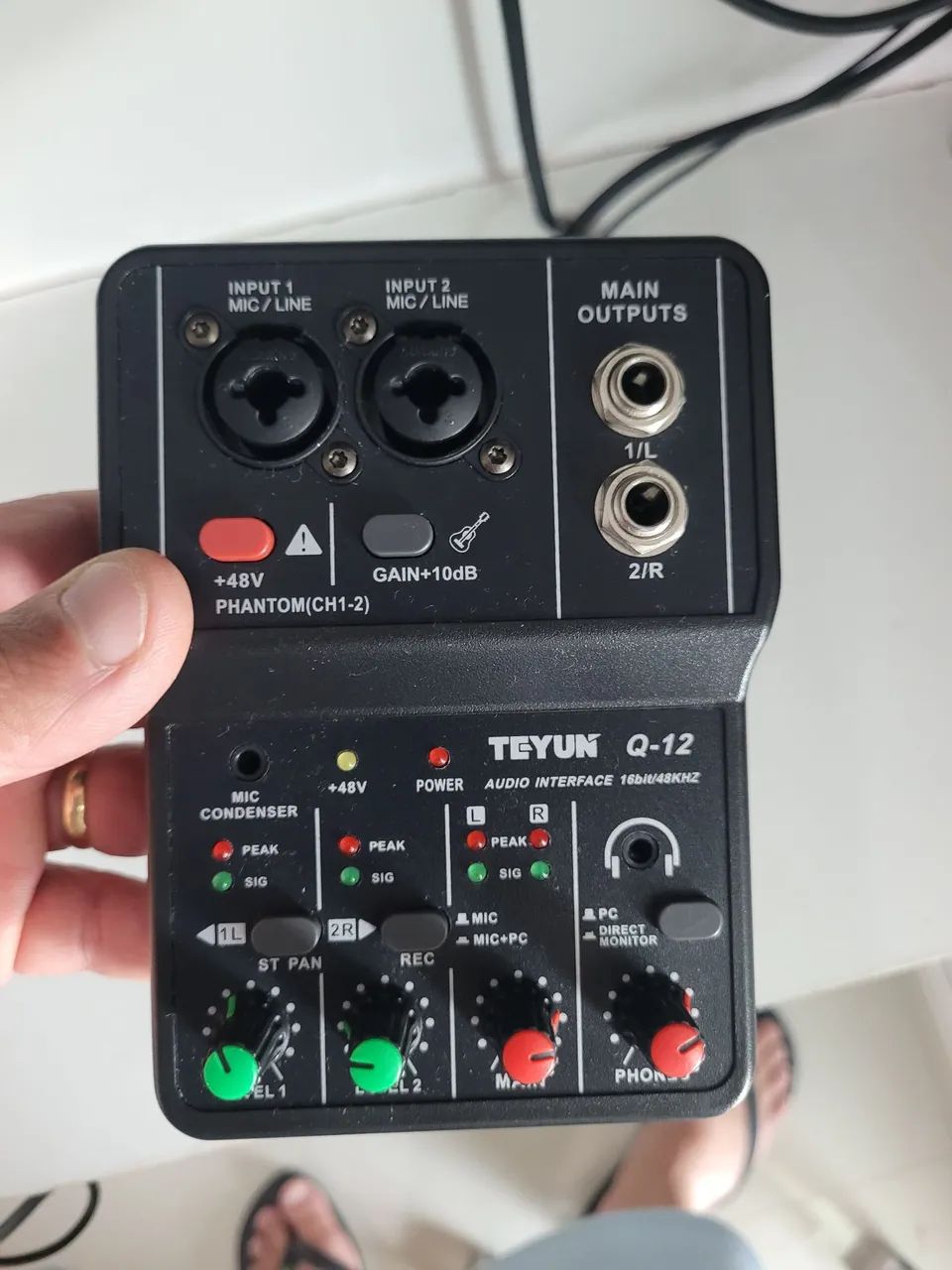 Interface de Áudio Teyun Q-12 - Foto 2