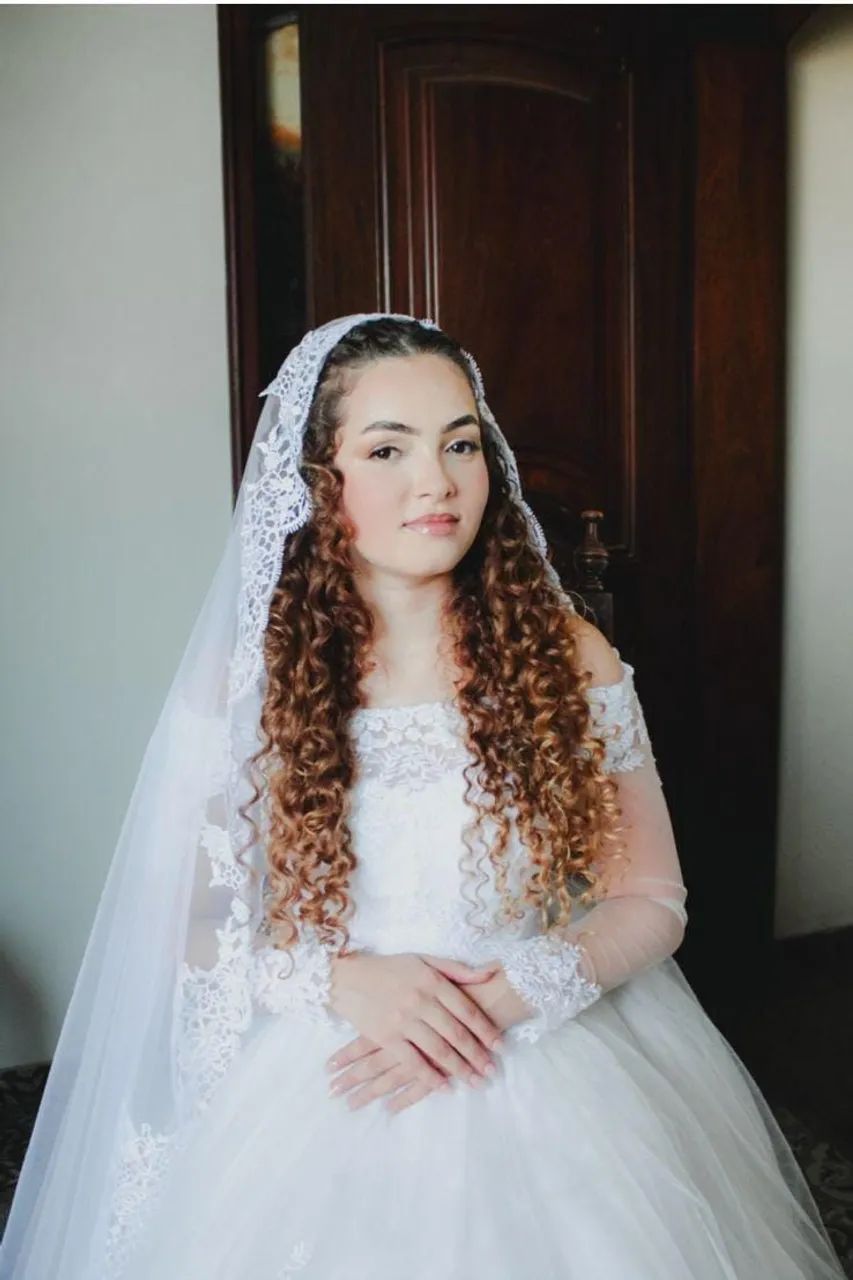 Vestido de noiva + véu princesa  - Foto 4