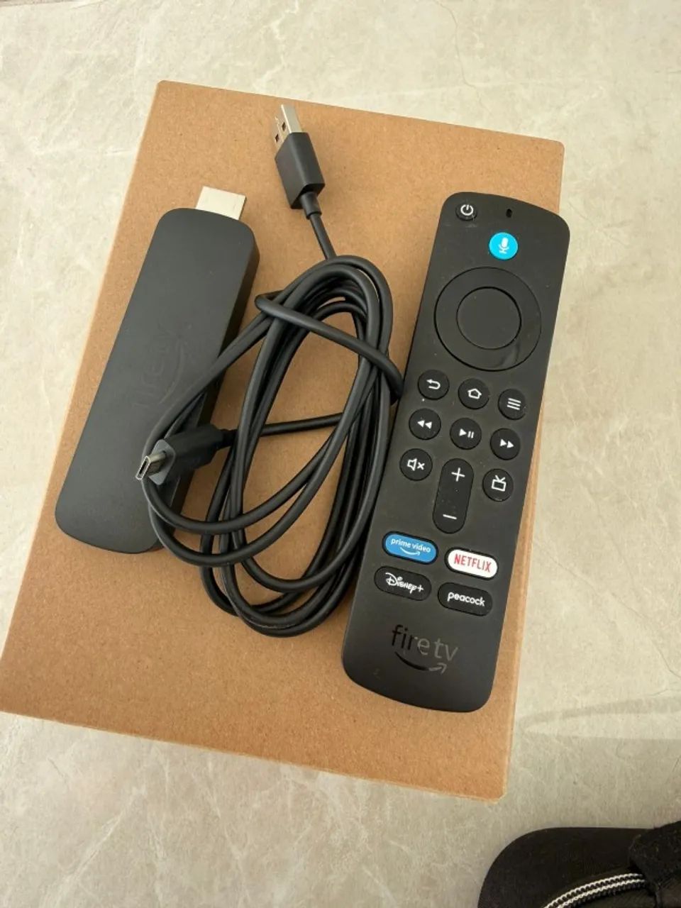 Streaming Fire Tv Stick 4k Wifi 6 Com Alexa E Comandos De Tv 
