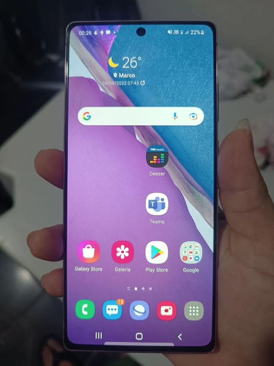 Vende-se celular Samsung Note 20 - Foto 3