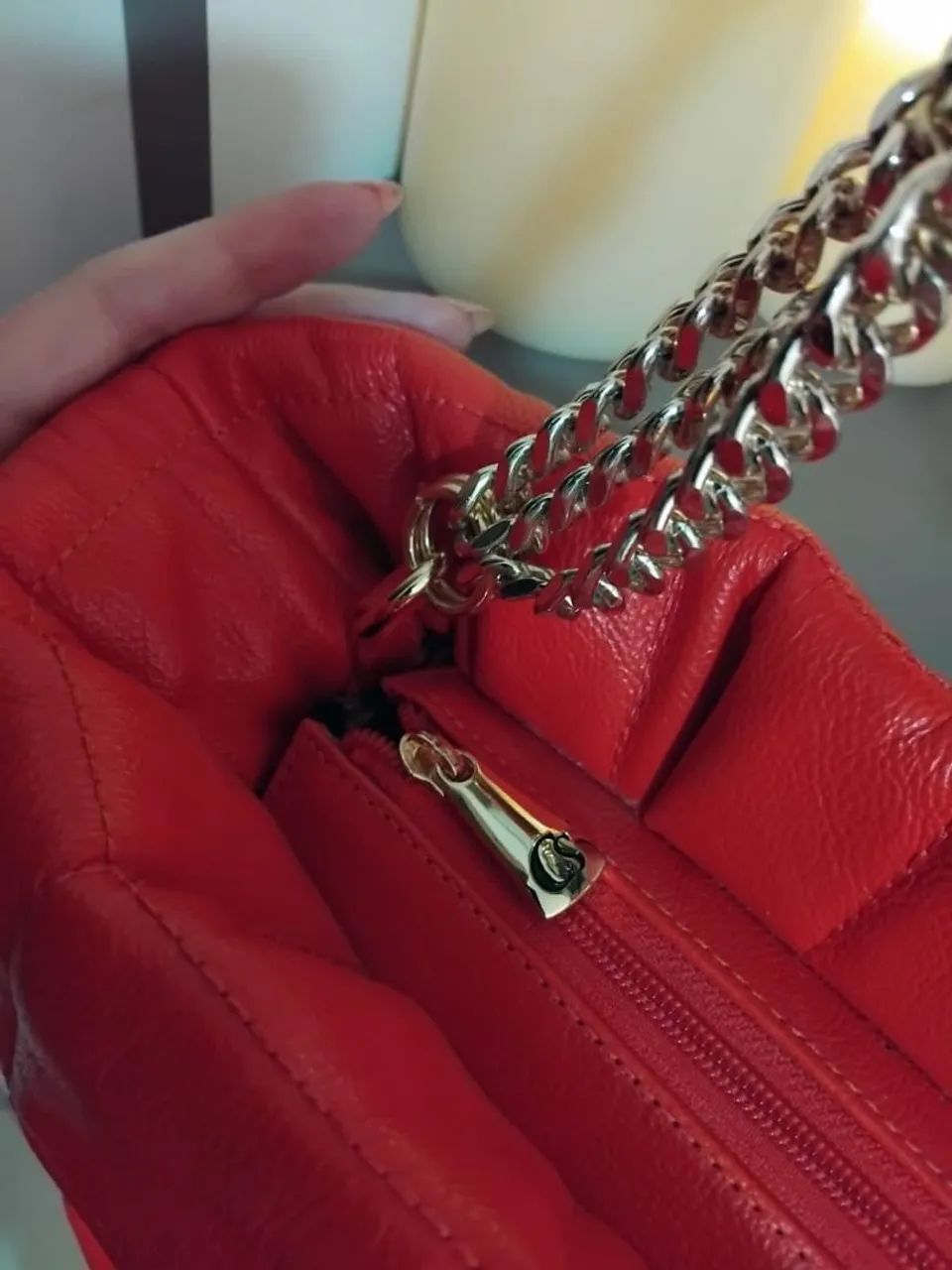 Bolsa couro - Foto 3
