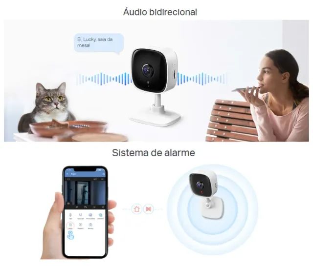 Câmera Wifi TP-Link, nova, lacrada, com garantia! - Foto 5