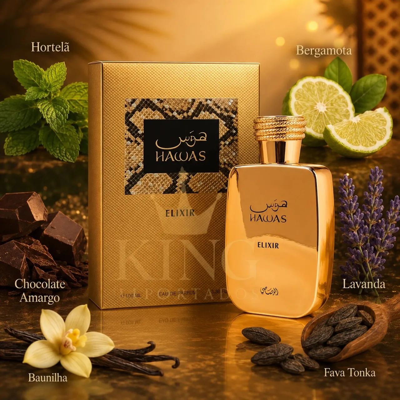 Perfume Árabe Elixir 