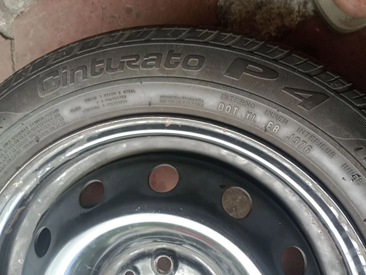 Roda de ferro para estepe - Foto 2