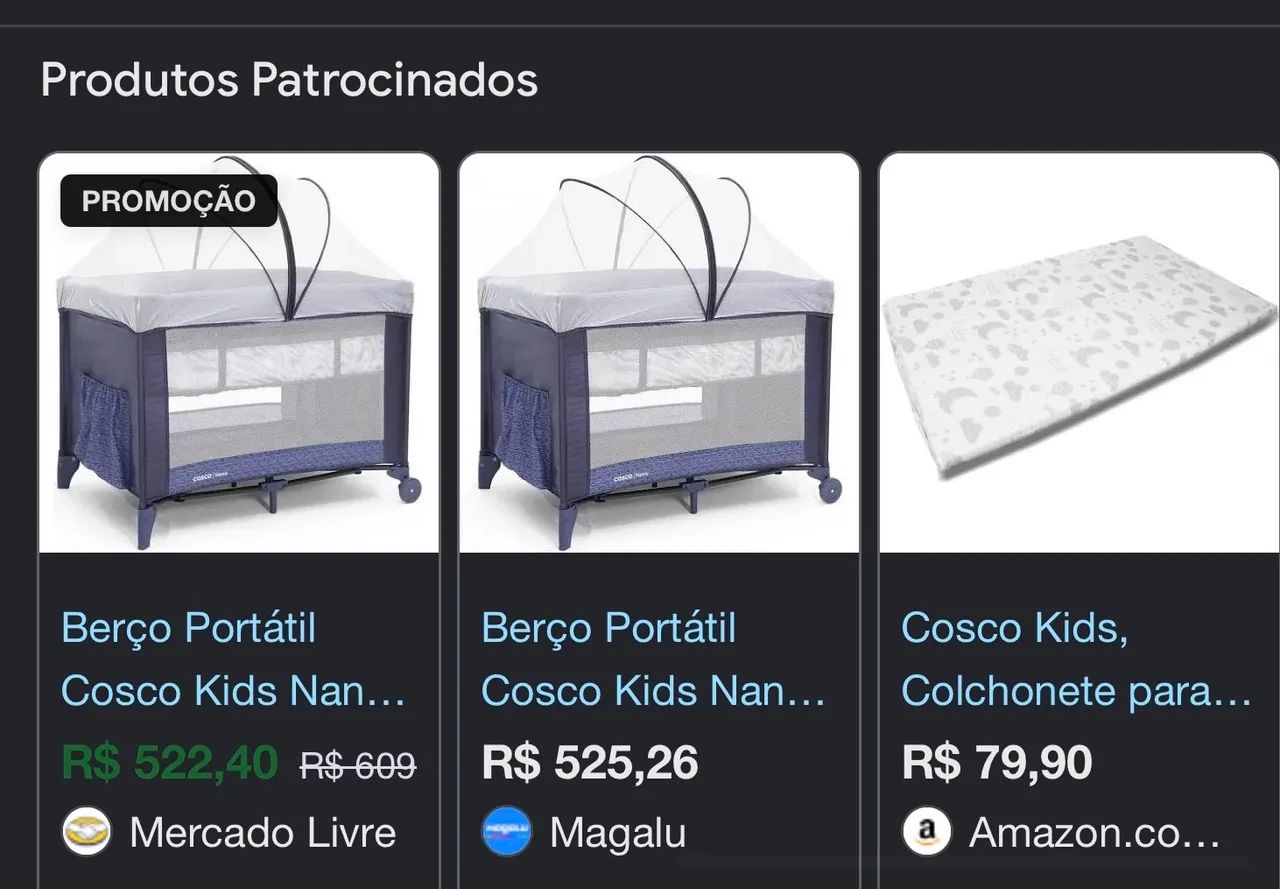 Berço Cosco Nanny