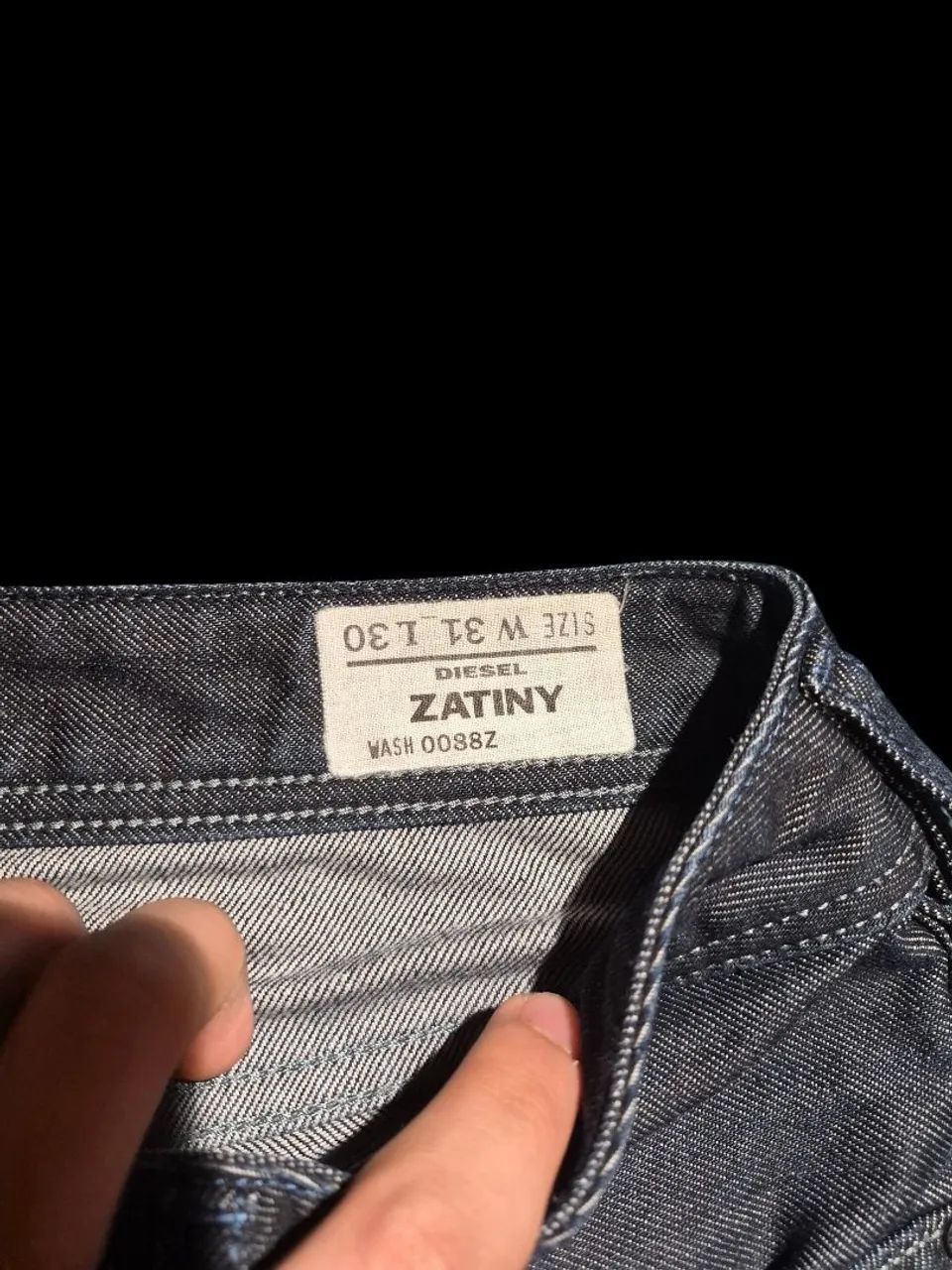 Calça diesel zatiny bootcut  - Foto 3