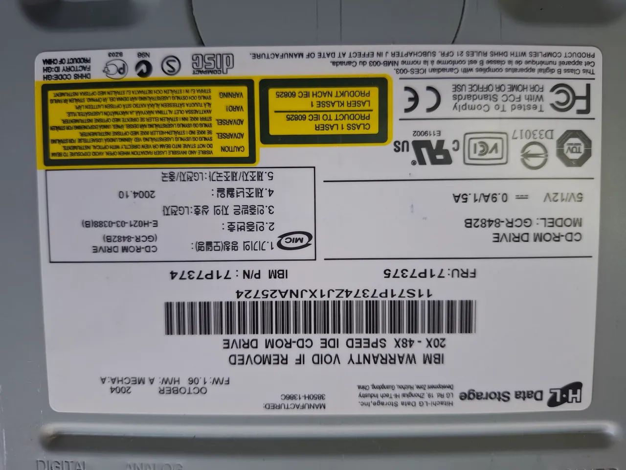 Drive de CD IBM funcionando 100% - Foto 2