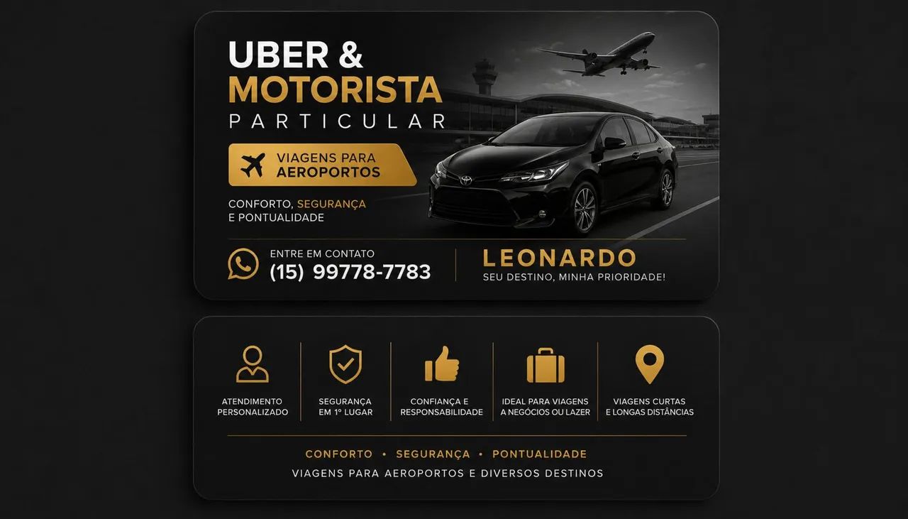 Uber e motorista particular  - Foto 3