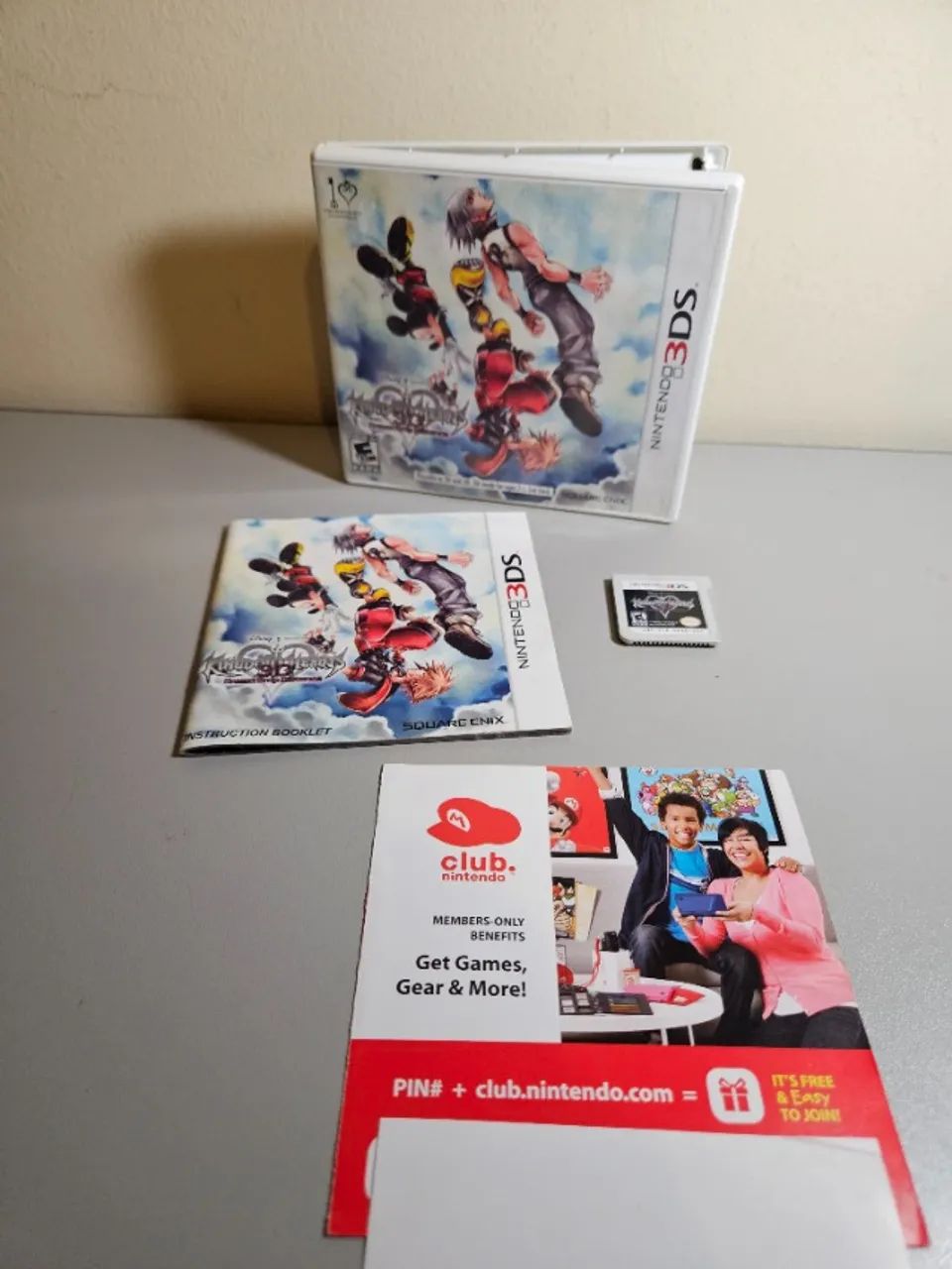 Jogo Kingdom Hearts 3D | Nintendo 3DS | Completo CIB | Excelente