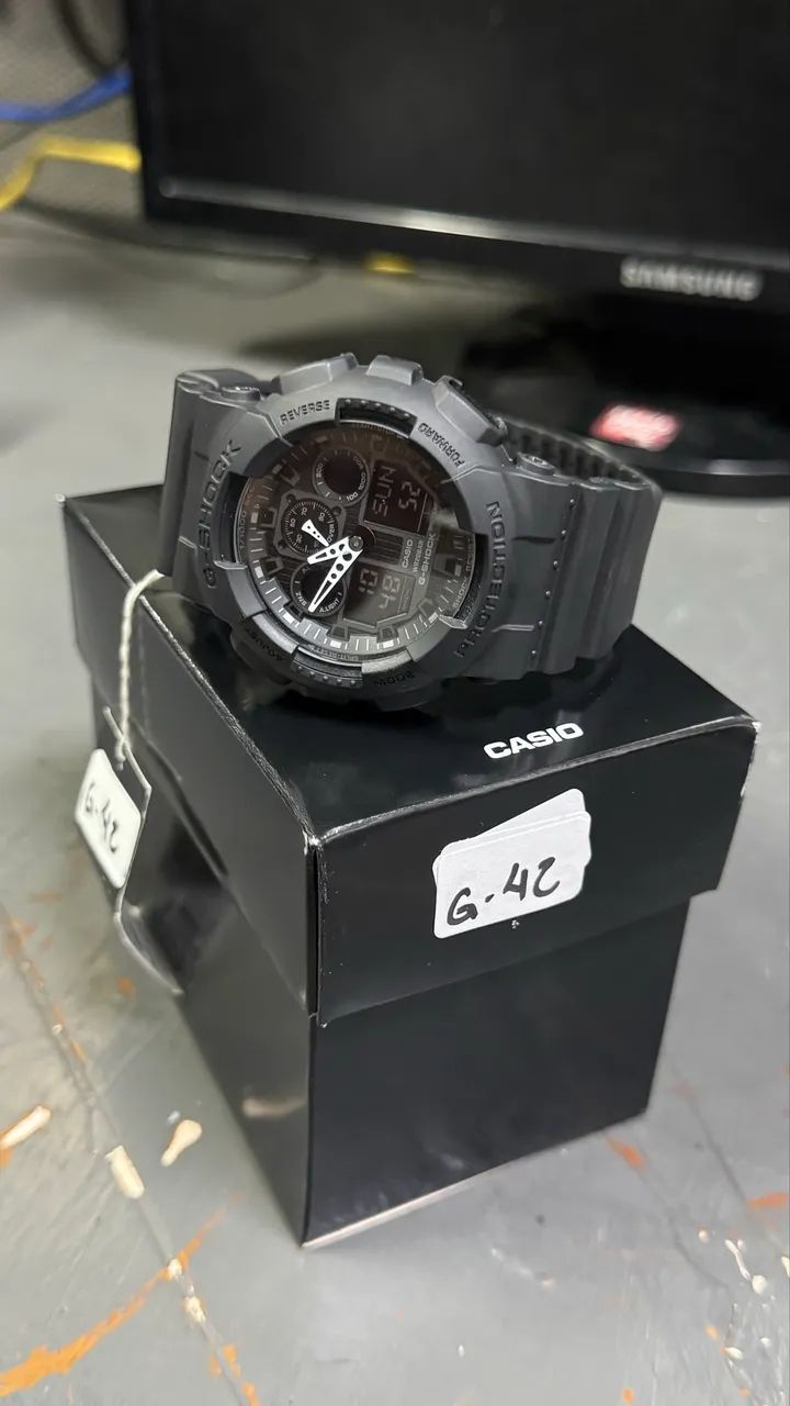 Relógio G-Shock GA-100-1A1DR - CASIO
