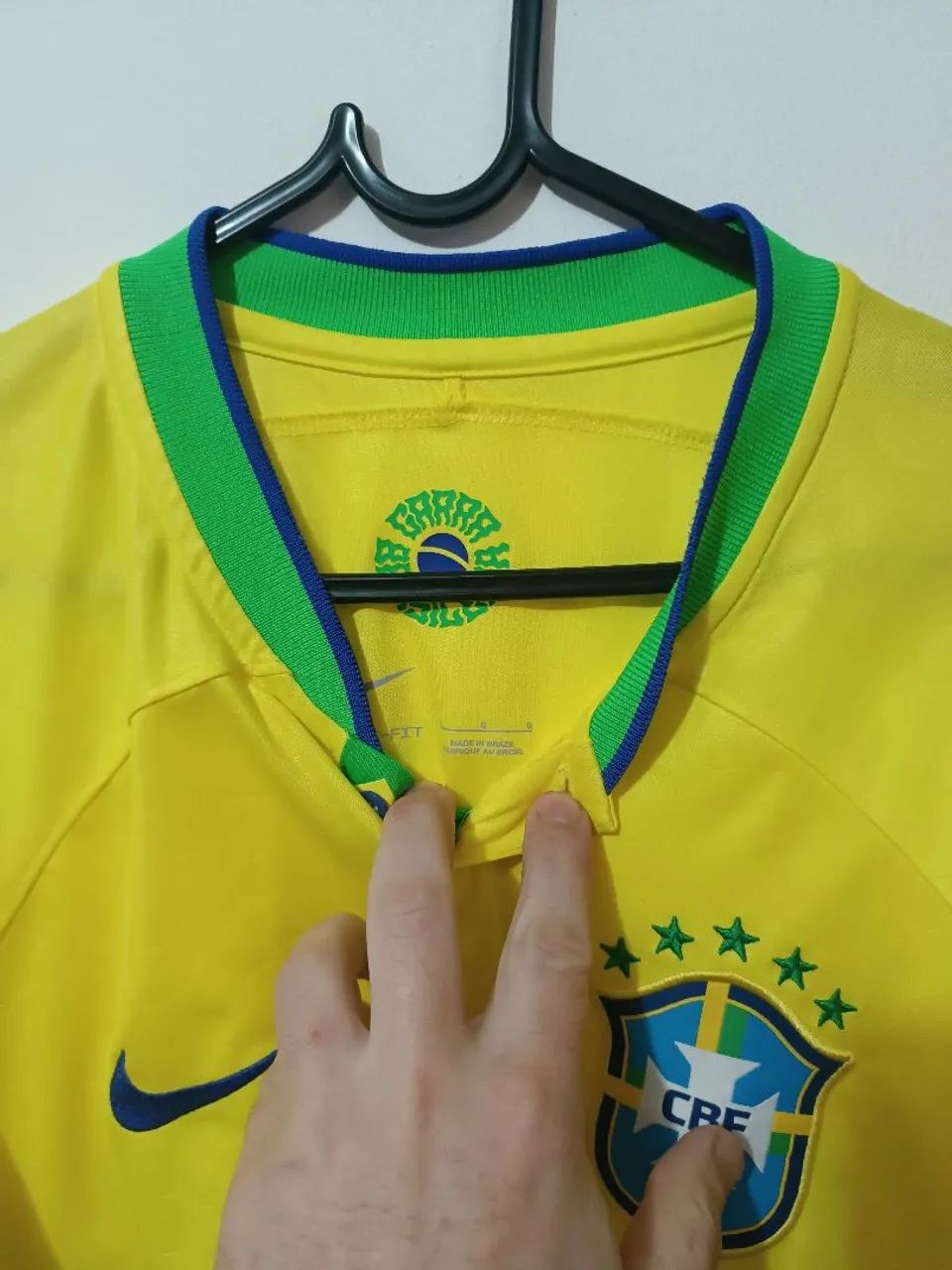 Camisas originais do Brasil copa do mundo Qatar 2022 - Foto 5