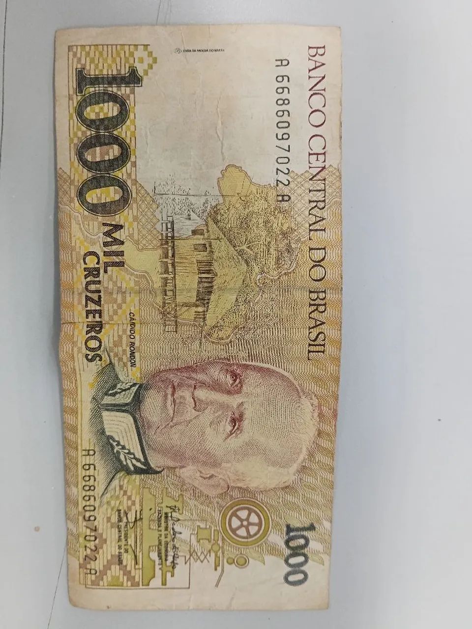 Sedula de mil cruzeros
