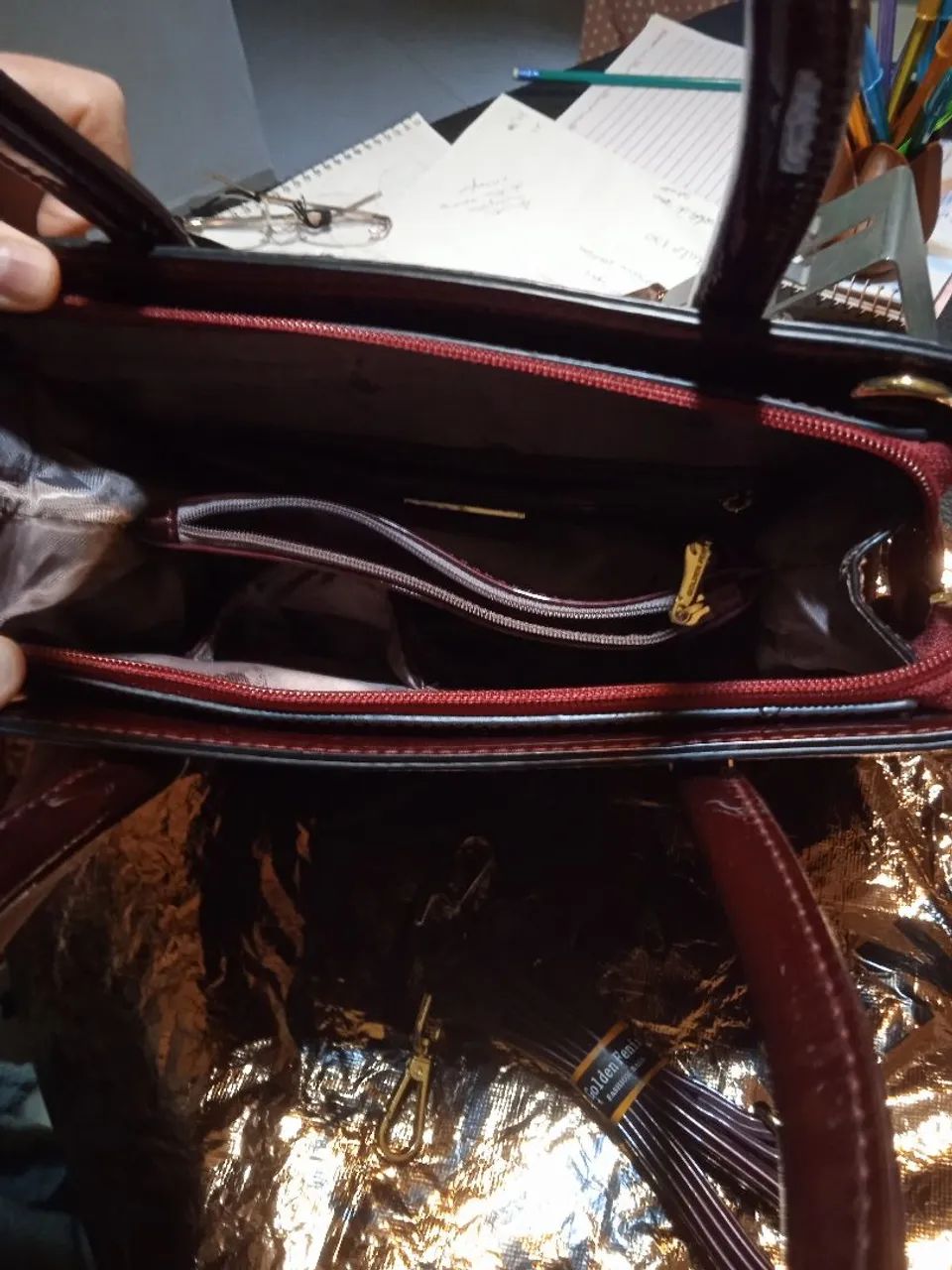 Bolsa Golden fênix nova sem uso  - Foto 2