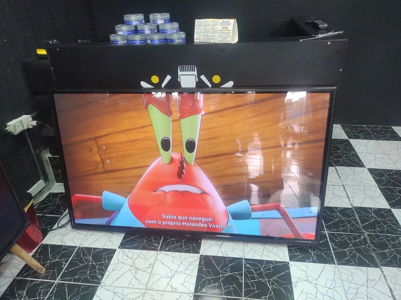 Vendo tv lg 65 polegadas top de linha em estado de nova conforme fotos obs. Nao e smartv  - Foto 4