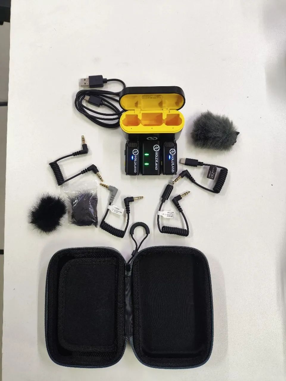 Microfone Lapela Hollyland Lark M1 Duo