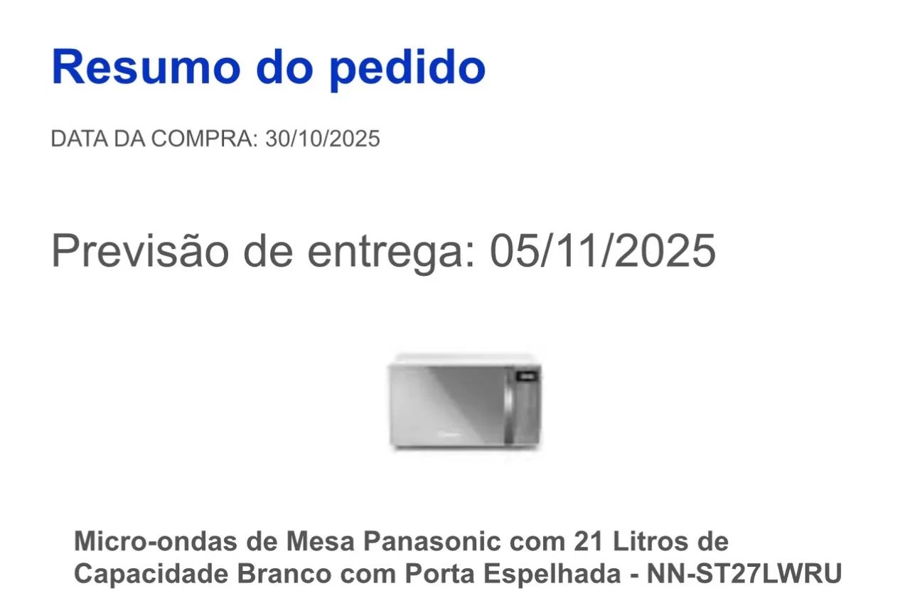 Micro-ondas de Mesa Panasonic com 21 Litros de Capacidade Branco com Porta Espelhada  - Foto 5