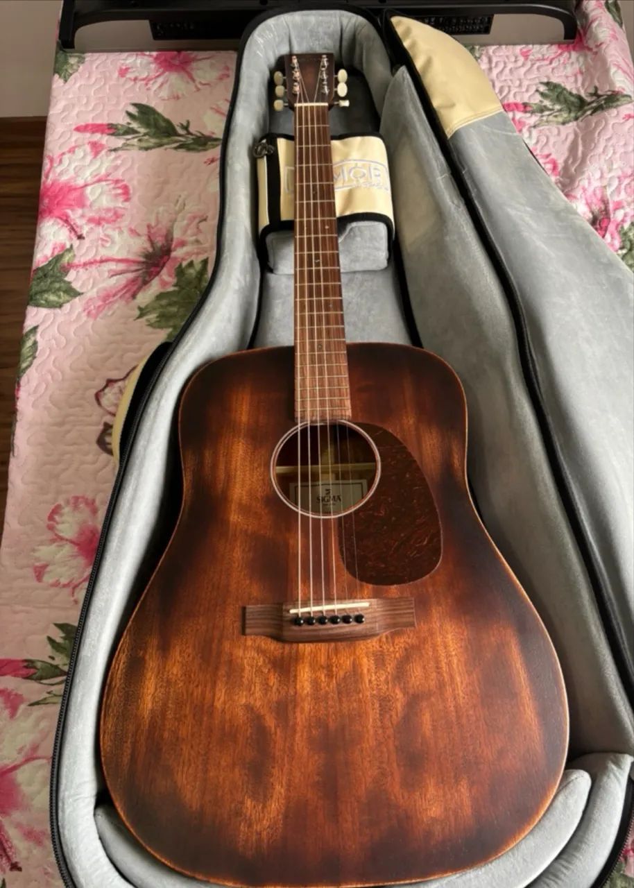 Vendo Violão Sigma Eletroacústico  4.100,00 - Foto 2