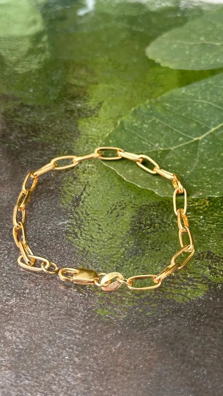 Pulseira Folheada 