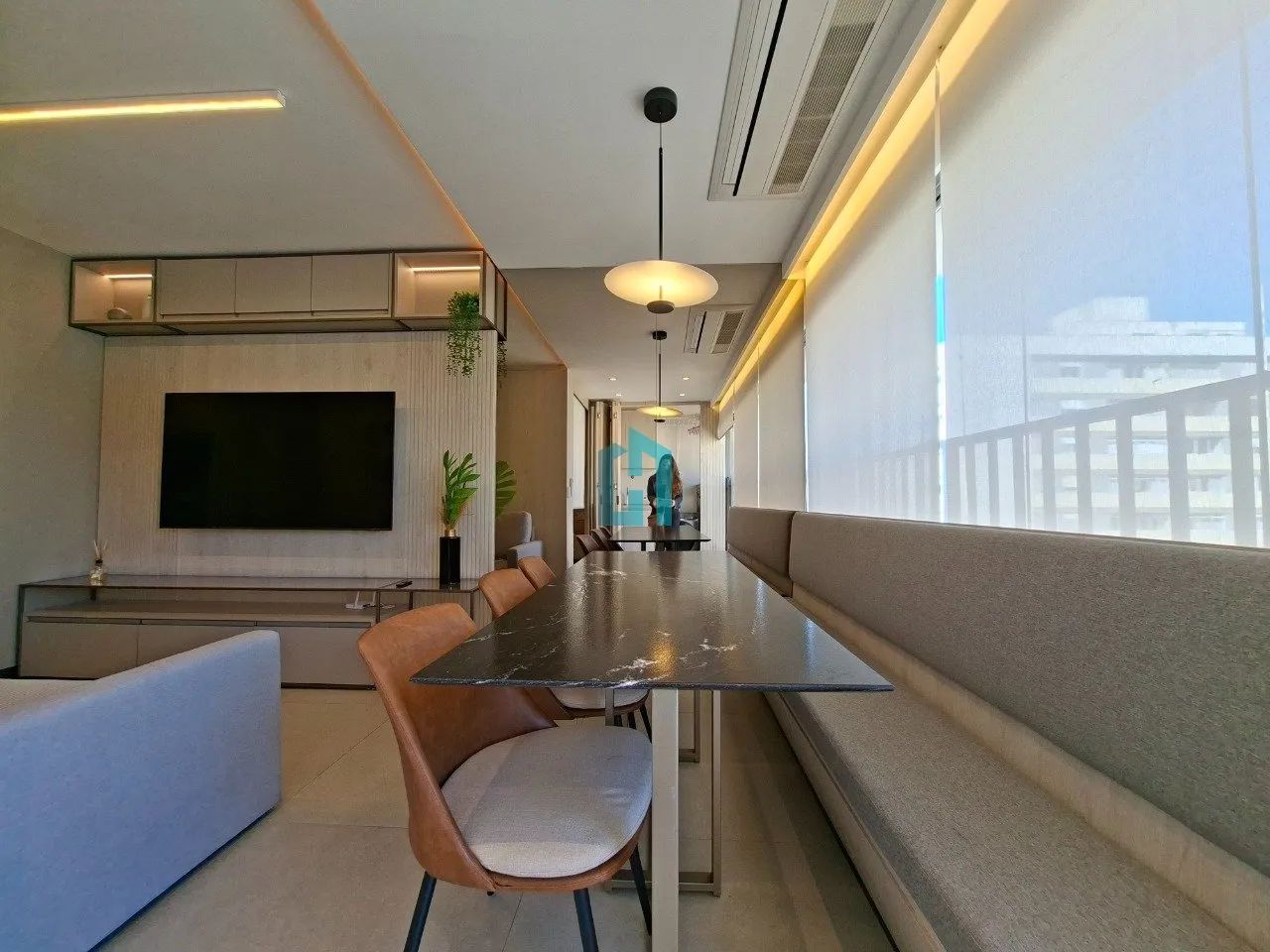 Apartamento 1 dorm com suíte mobiliado no Paraíso. - Foto 3