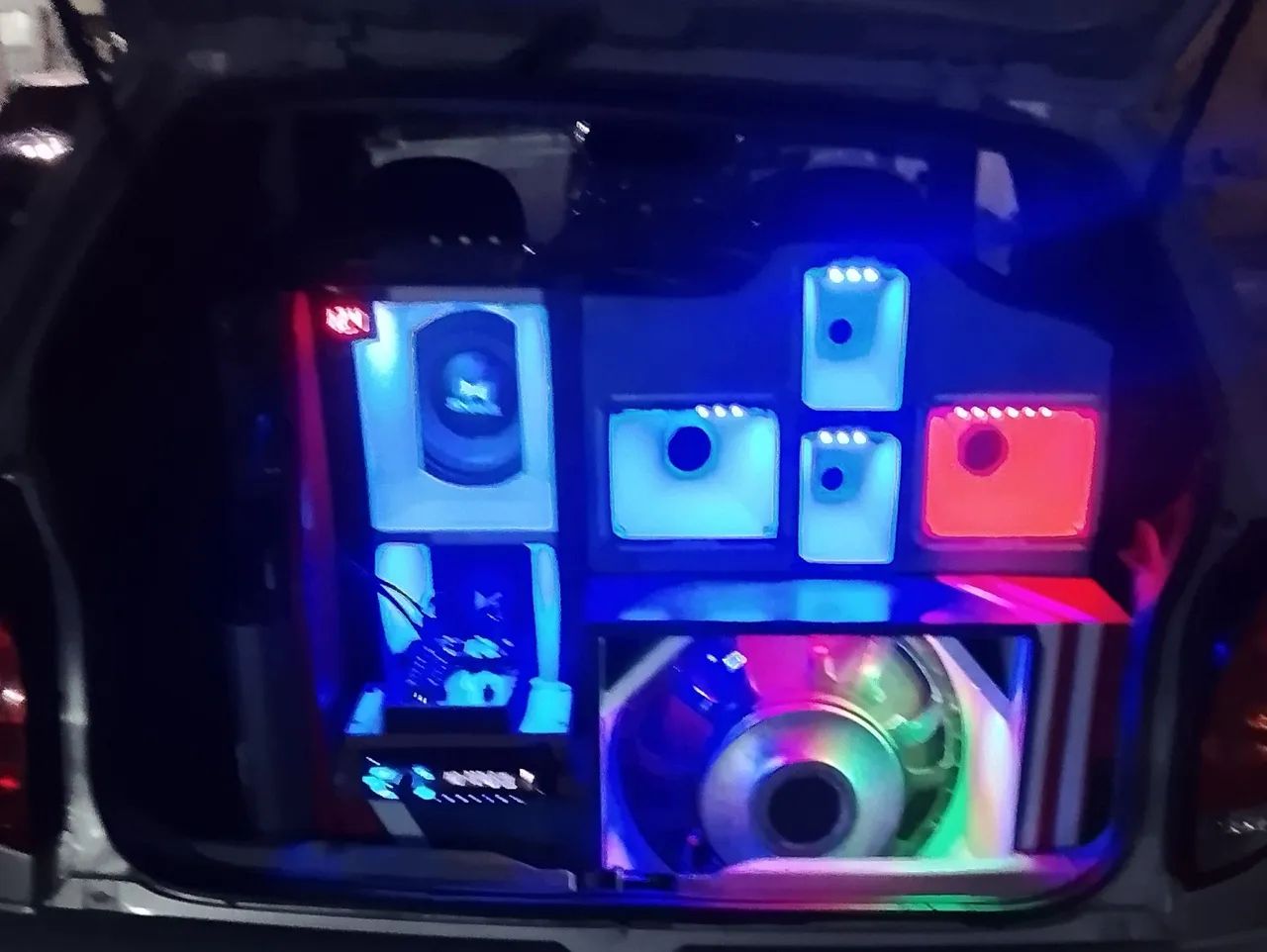 Caixa trio 