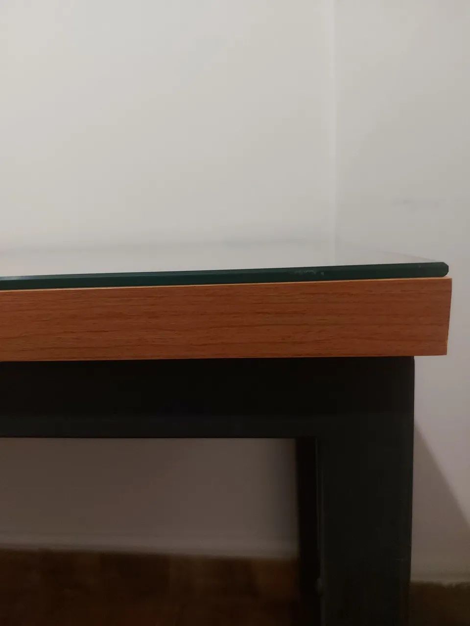 Mesa Multiuso 150 x 70 cm, estilo Industrial com base de metalon e tampo em mdf - Foto 2
