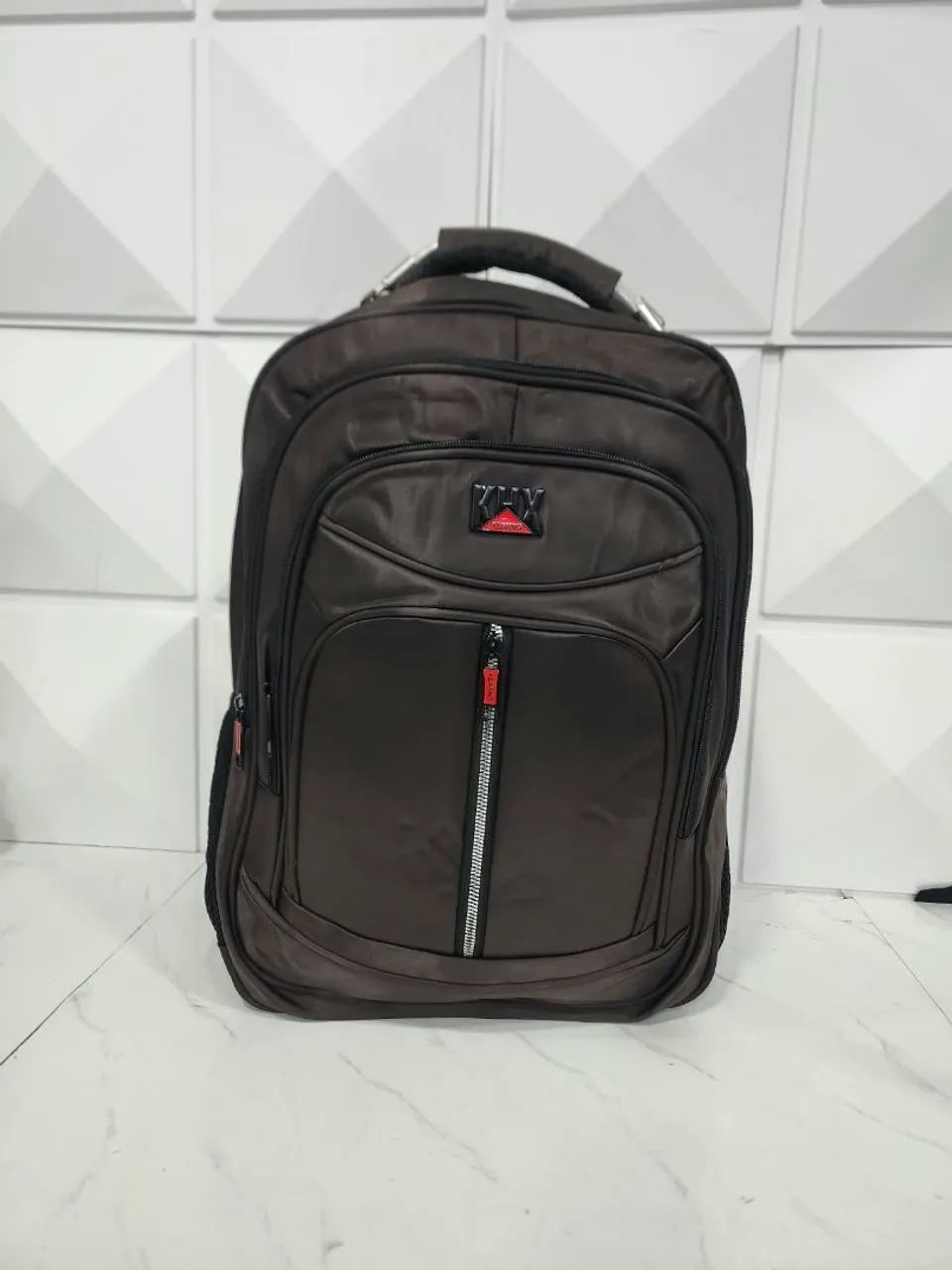 Mochila reforçada cabo de aço 