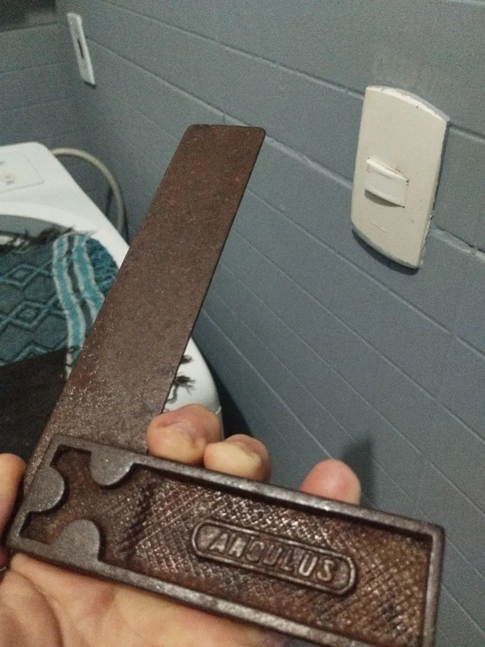 Esquadro antigo de coleção, ANGULUS  - Foto 2