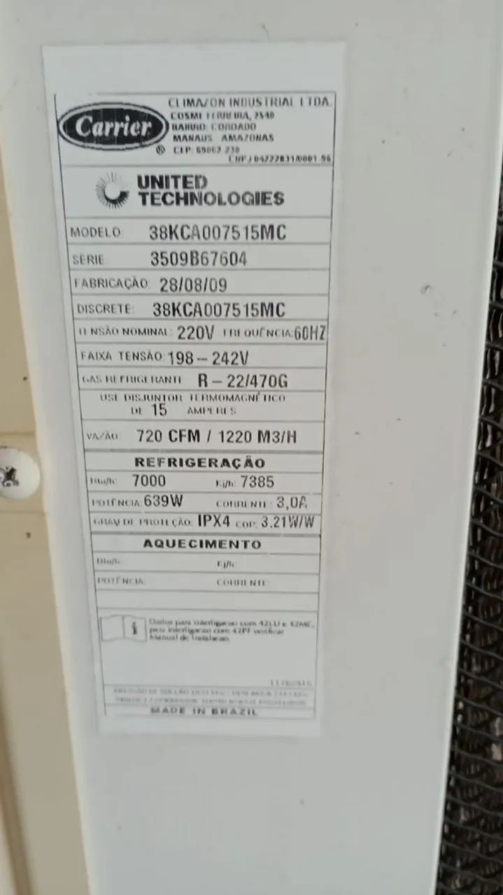 Unidade externa de ar condicionado  - Foto 5