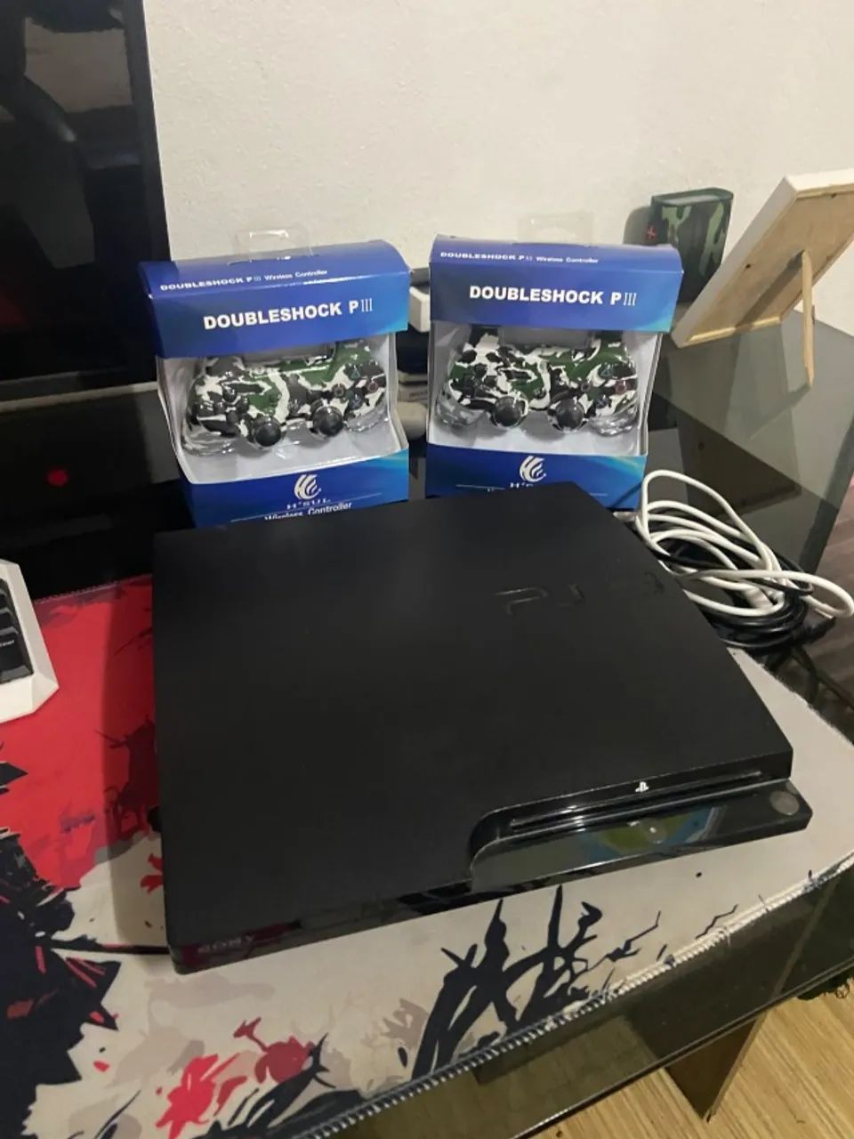 PS3 Slim Desbloqueado c/ Jogos