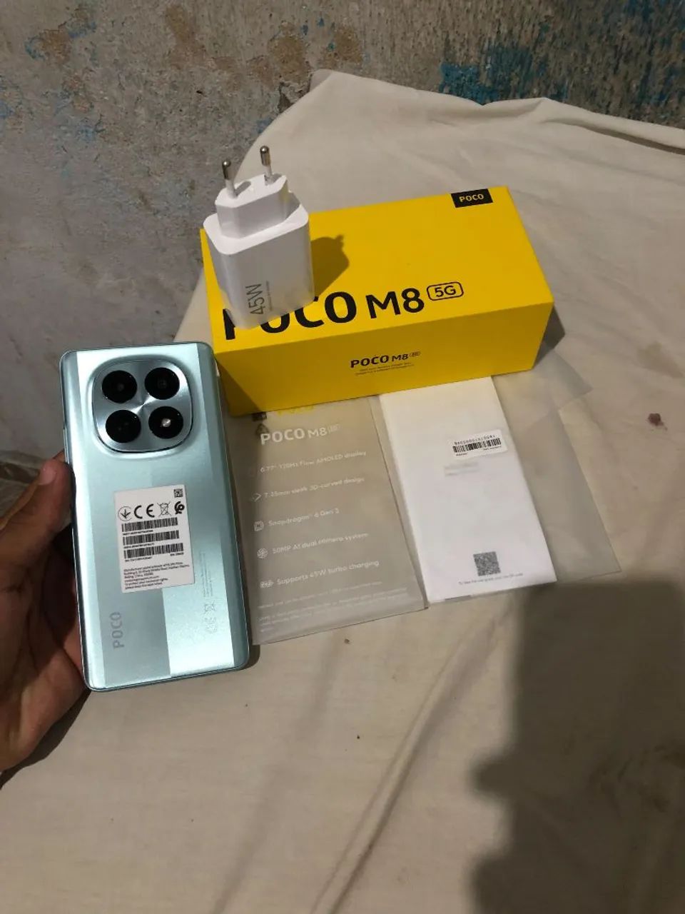 POCO M8 5G - 256GB, SEMINOVO. OPORTUNIDADE! - Foto 4