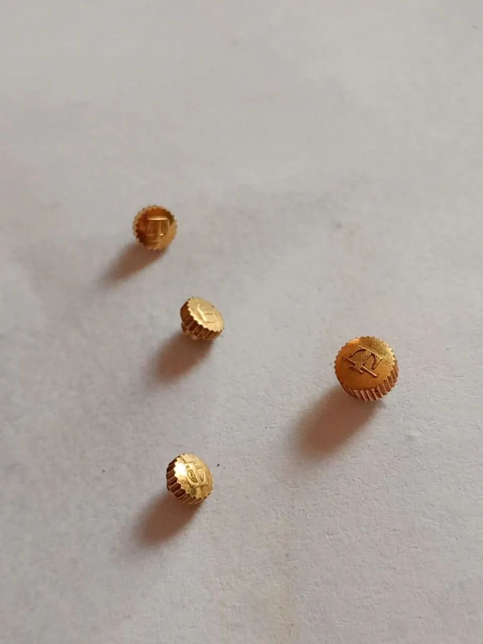 Coroa Tissot folheada 4mm