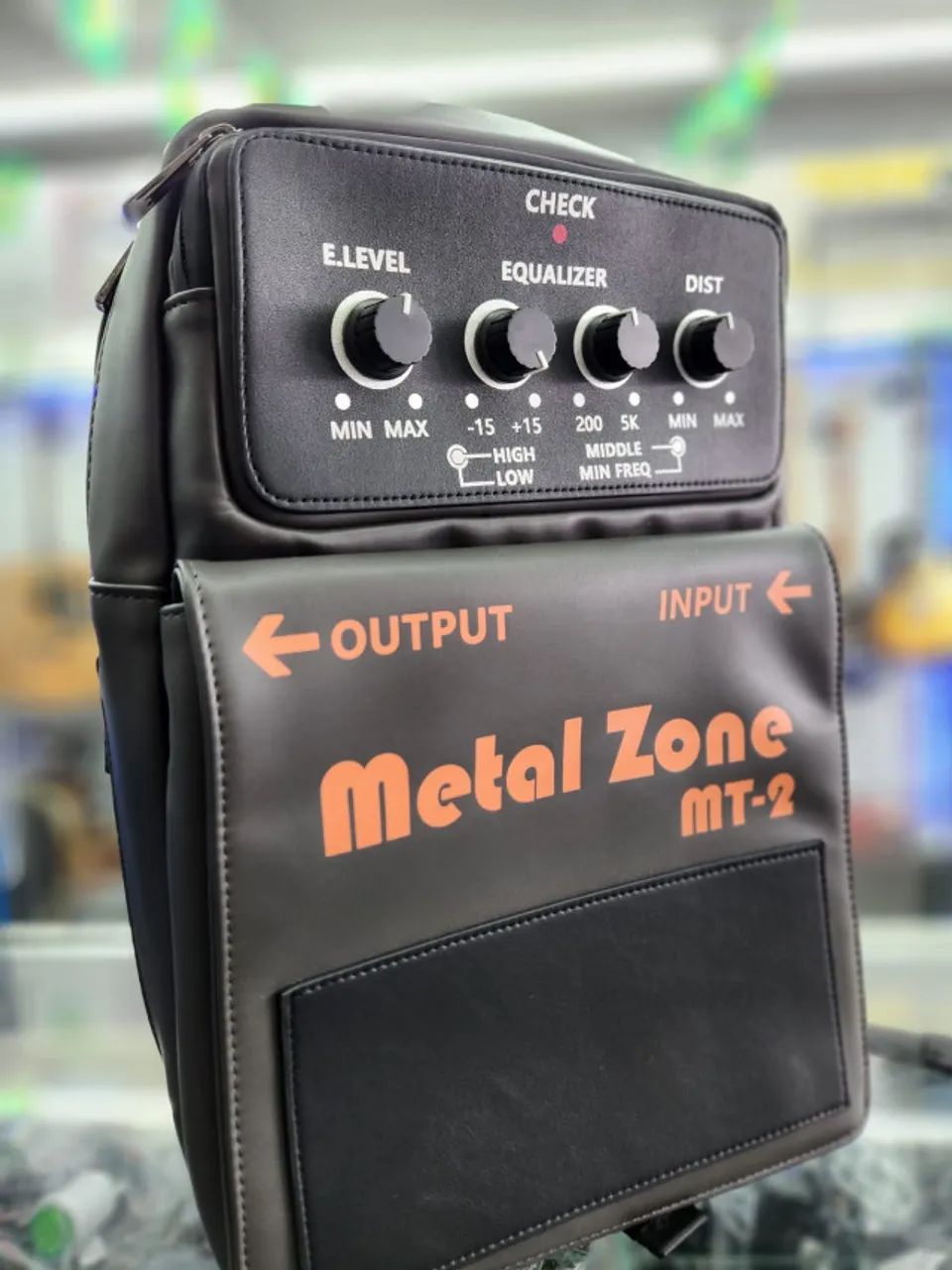 Mochila estilo pedal BOSS Metal Zone MT-2- NOVO - Foto 2