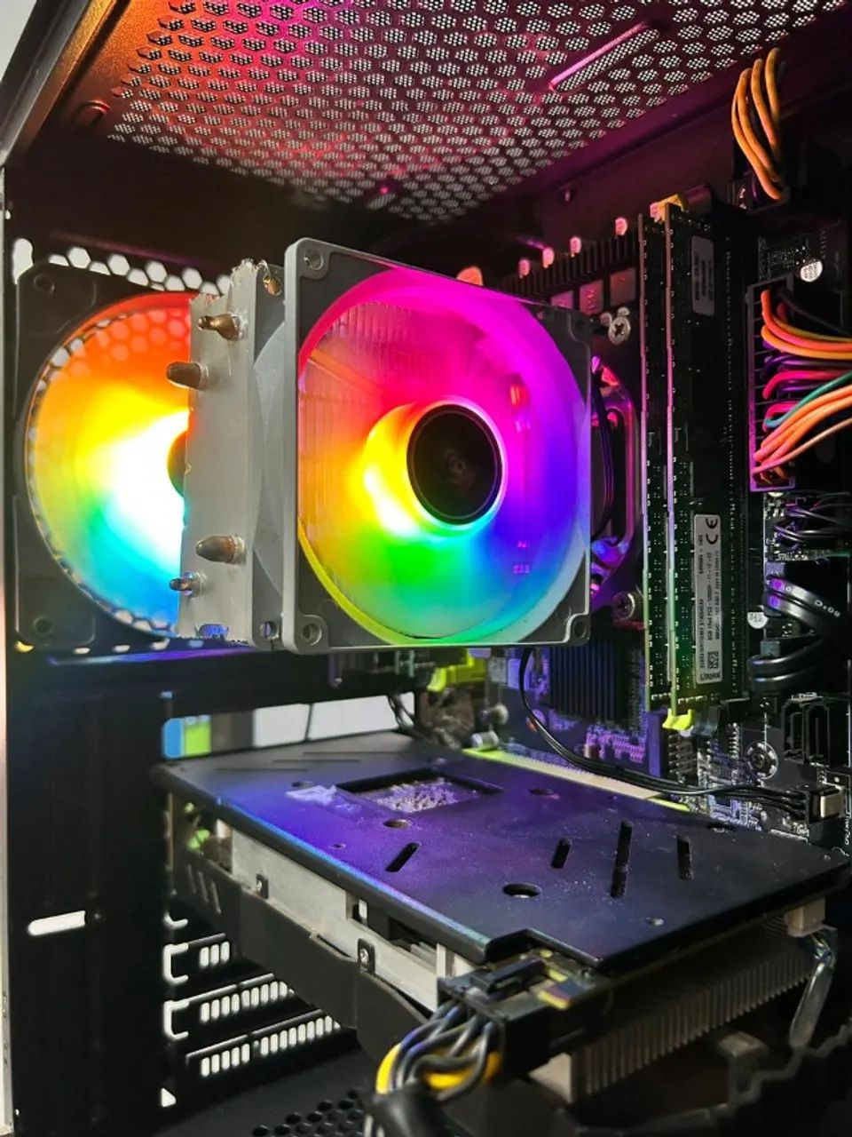 PC GAMER - XEON 2660 10/20 - 32GB RAM - RX 580 8GB - SSD + HD  - Foto 2