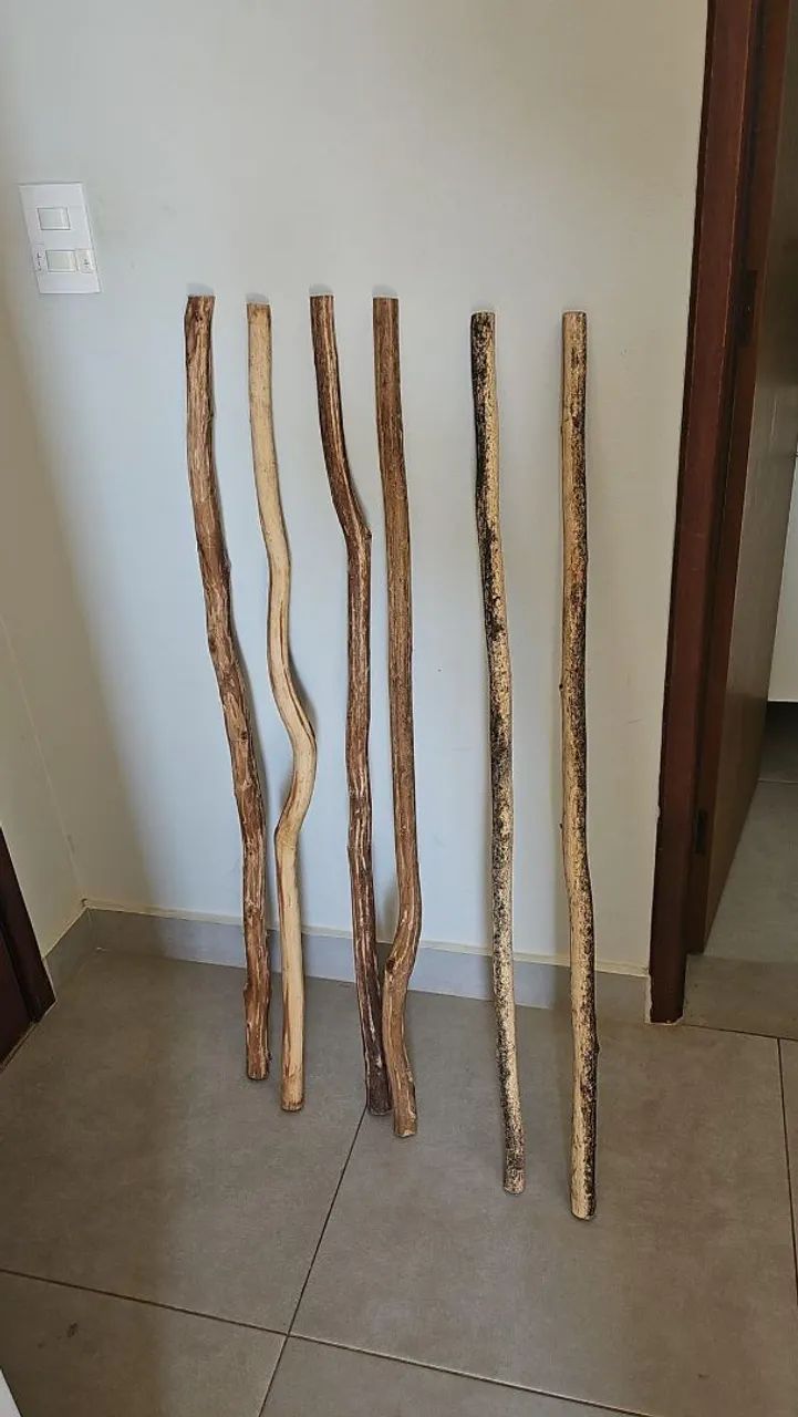 Galho natural para macramê