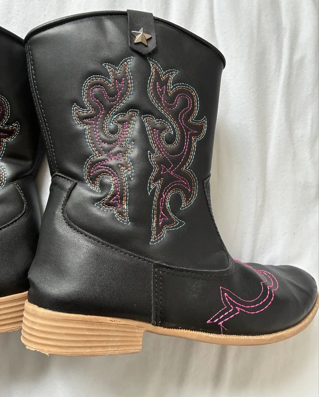 Bota texana country tamanho 32 - Foto 3