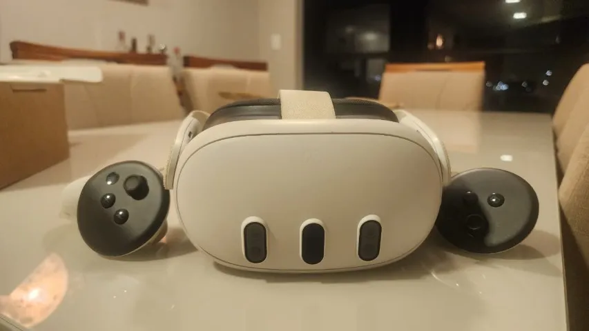 Meta Quest 3 128GB + BOBOVR M3 PRO com Bateria | VR Completo