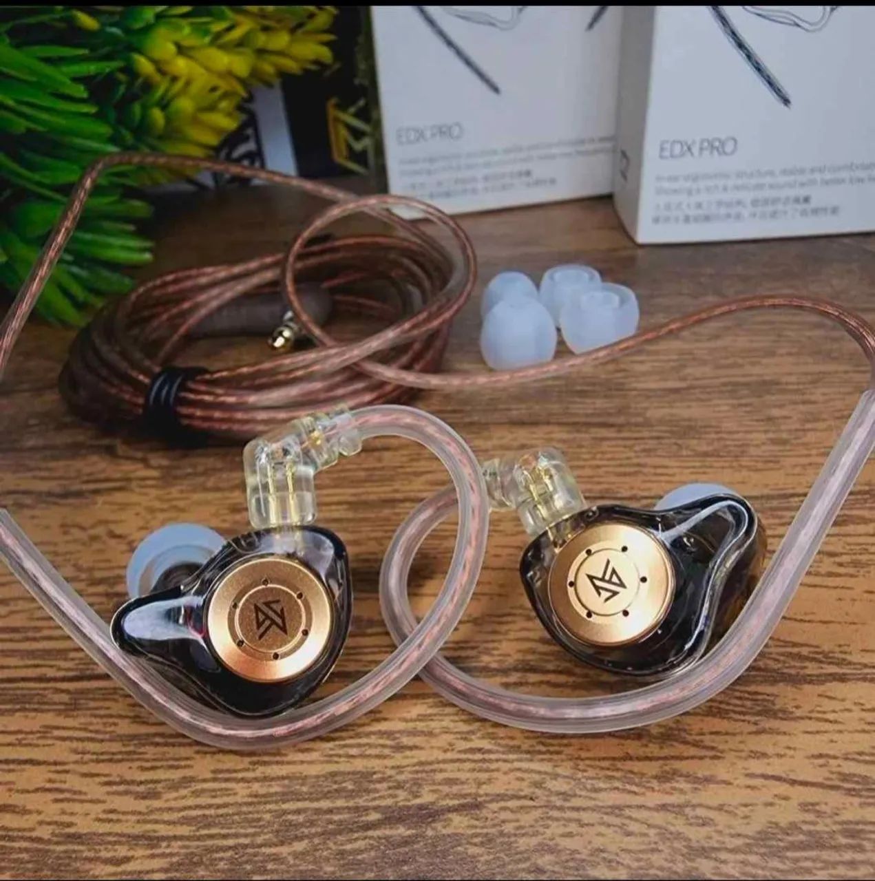 Fone Kz Edx Pro com Mic Lacrado - Foto 4