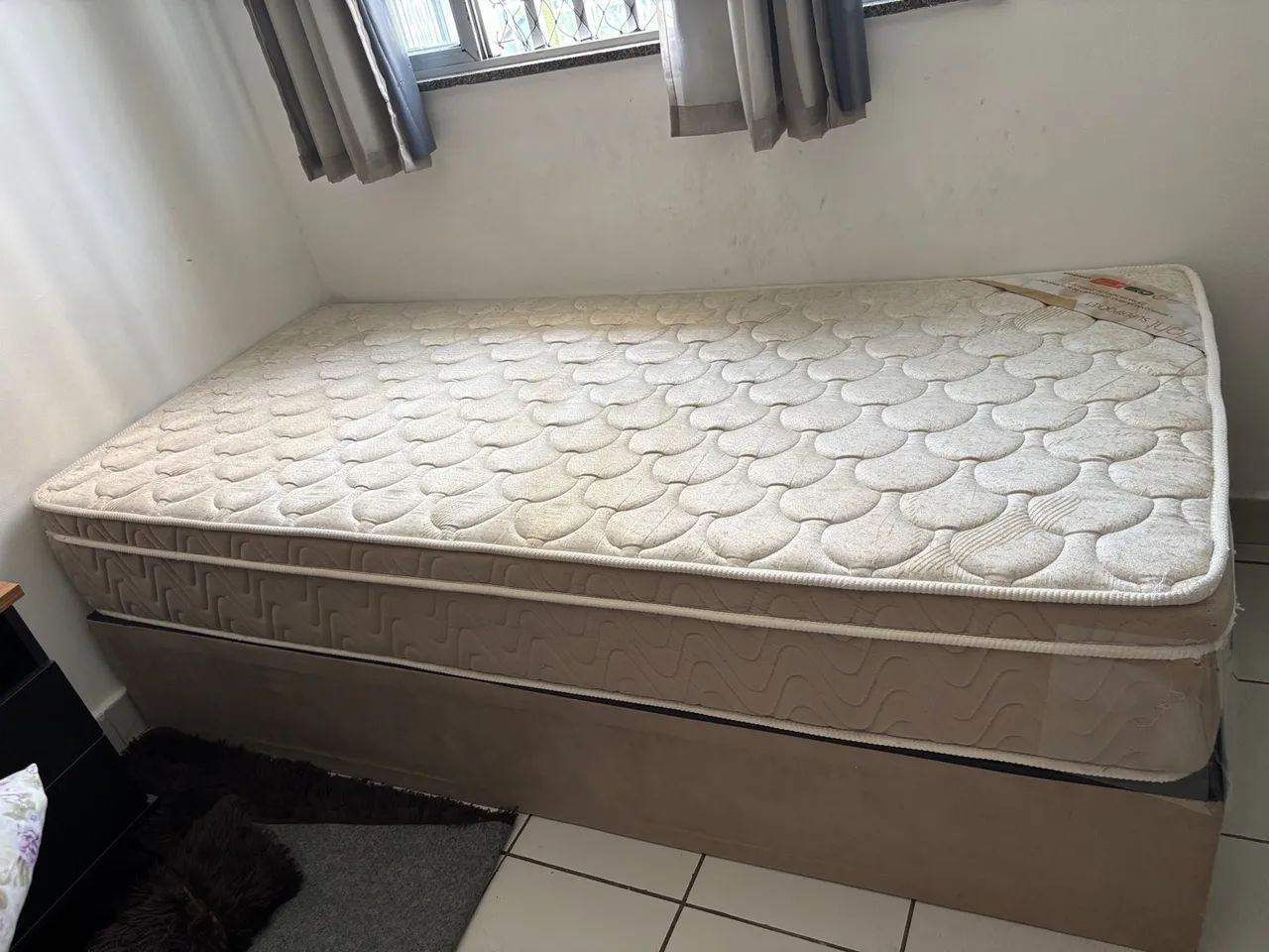 VENDO CAMA BOX + COLCHÃO - Foto 3