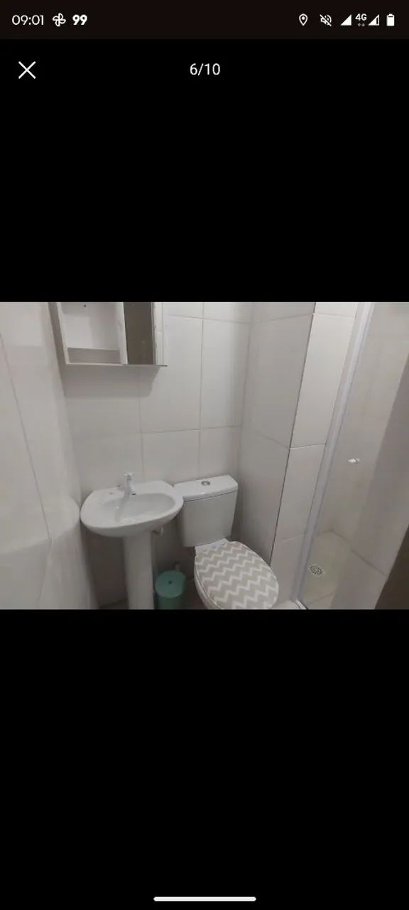 Kitnet no centro Taboão R$ 1.200 incluso água e luz - Foto 6