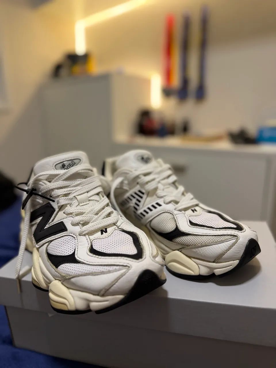 New Balance 9060 white and black - Foto 2