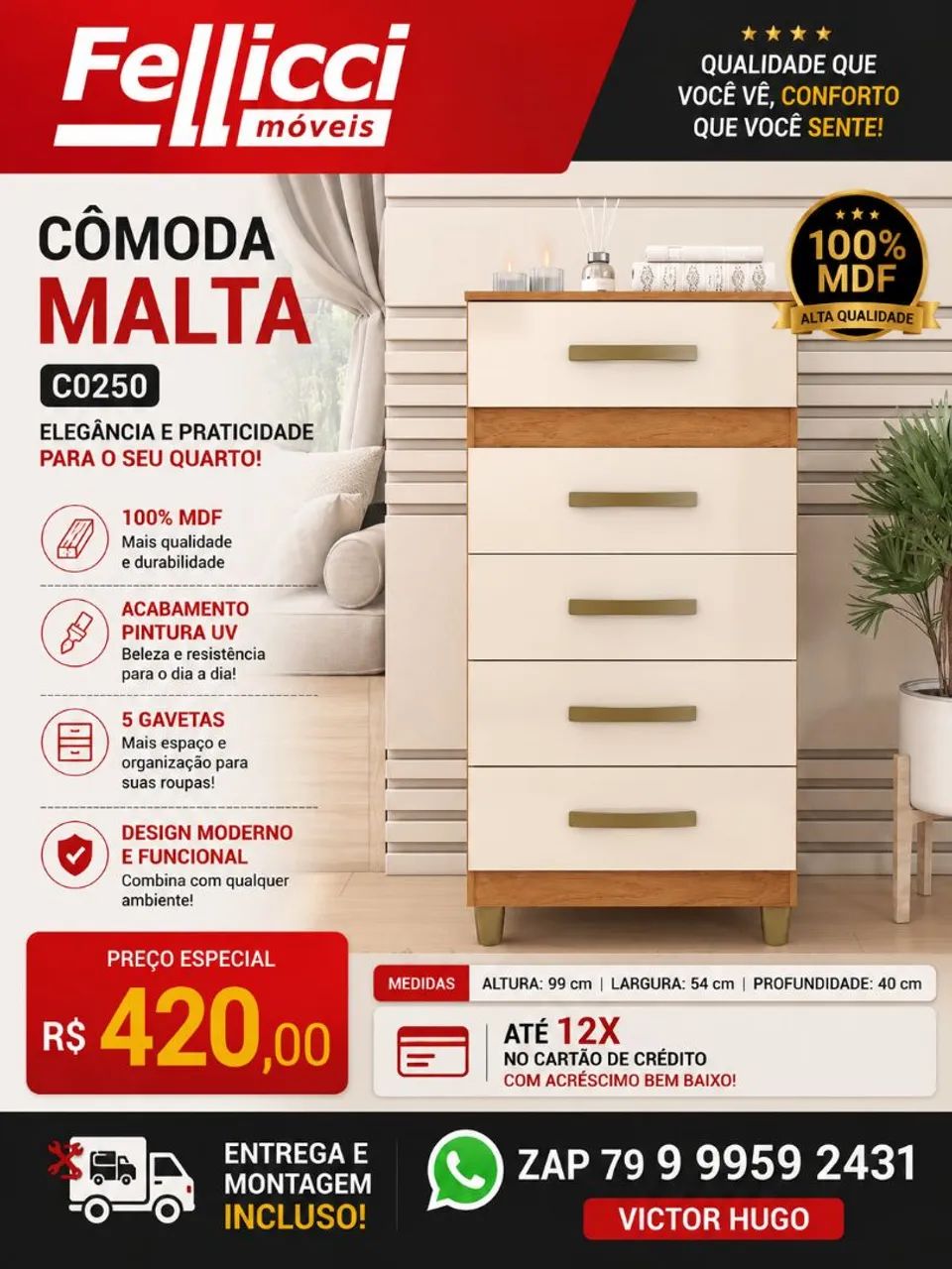 NASCIMENTO MÓVEIS ZAP 79 9  *