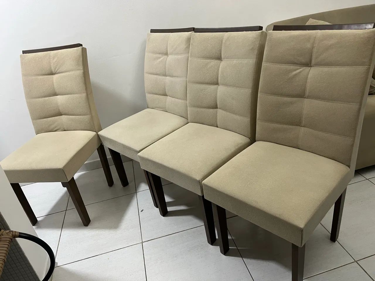 Cadeiras de jantar estofadas 472806498743111682