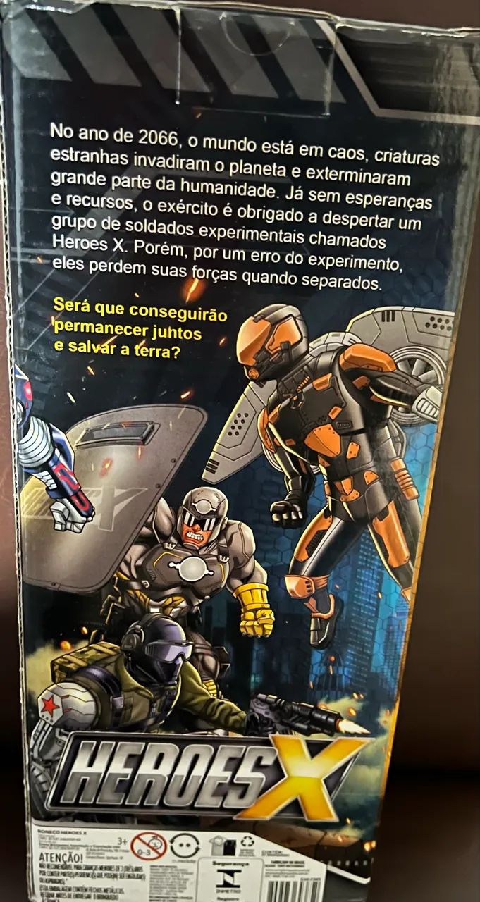 Boneco Heroes X articulado 22cm Sunny  - Foto 4