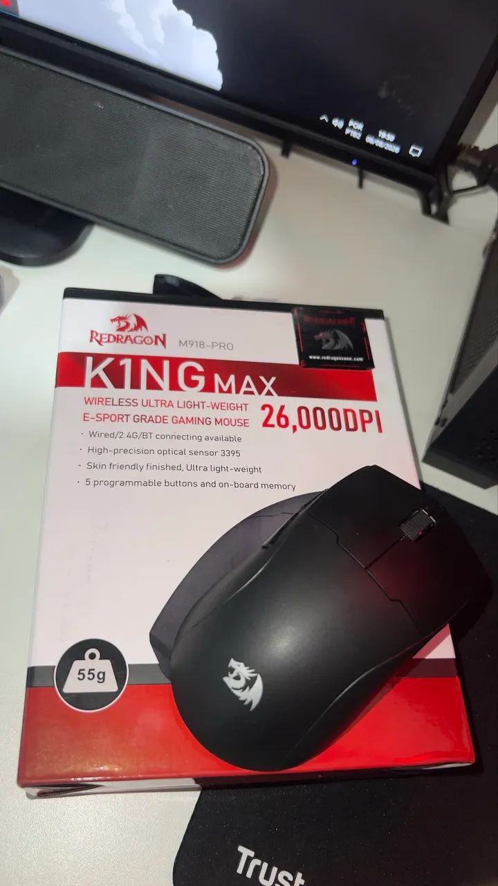 Redragon M918-Pro, PAW3395