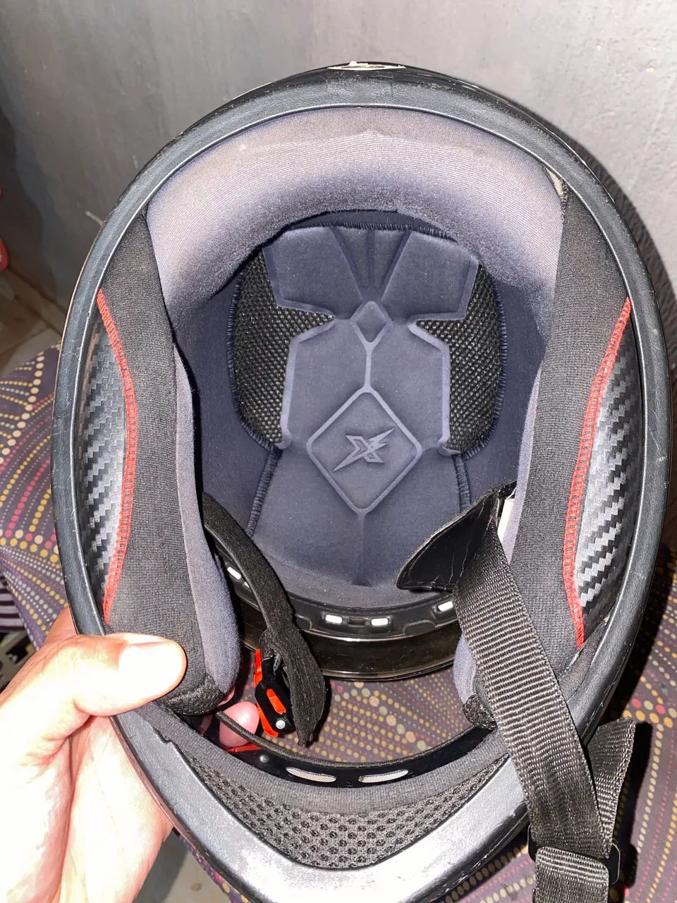 Capacete Xtroy helmets com viseira interna  - Foto 5