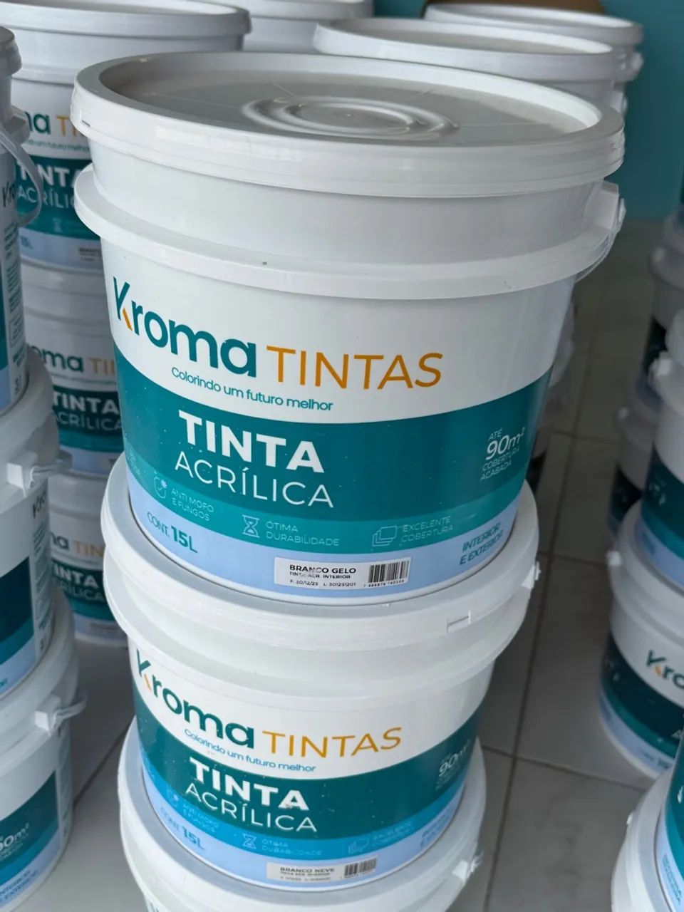 TINTAS PARA OBRA - MASSA CORRIDA R$39 | LATEX R$75 | TEXTURA | SELADOR - Foto 6