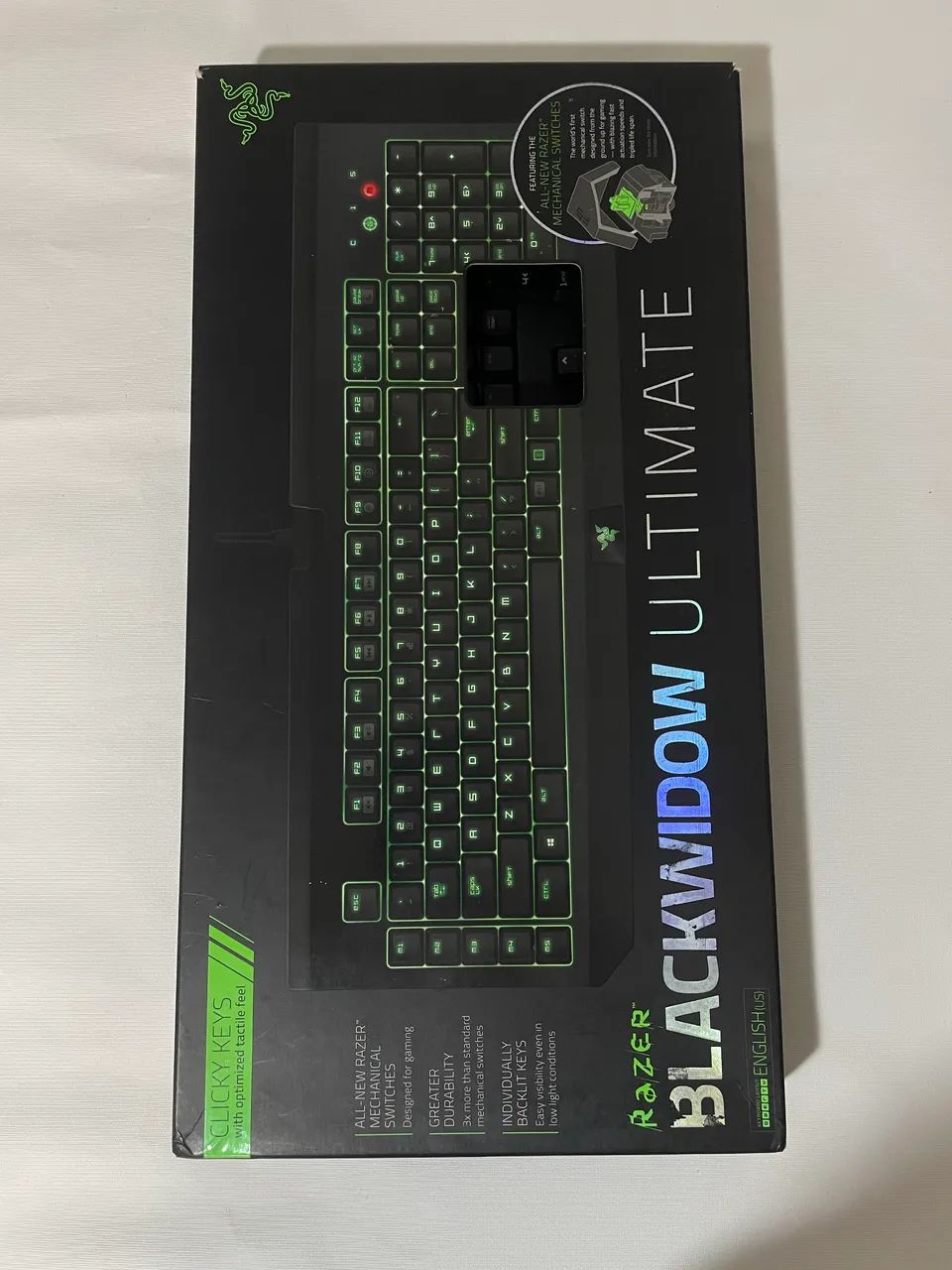 Teclado Mecânico Razer BlackWidow Ultimate 2014 | Caixa Original | Excelente Estado - Foto 4