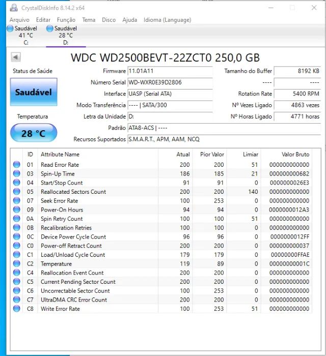 HD WD WesterDigital 250gb (tamanho notebook) - Foto 2
