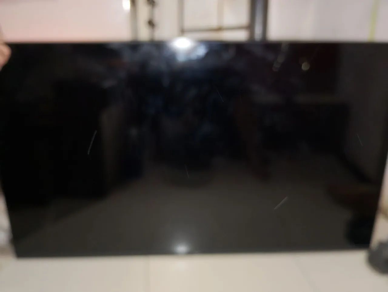 Tv Philips 65 polegadas com defeito na tela  - Foto 2